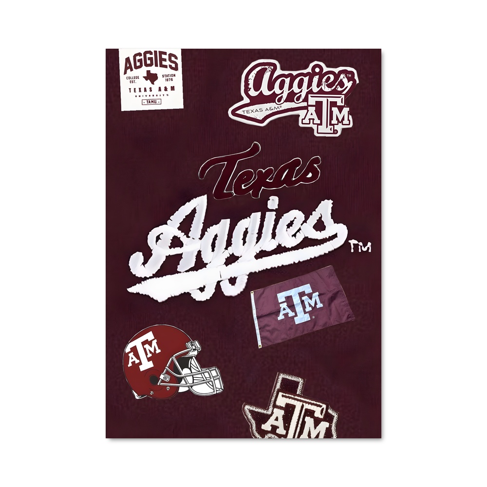 Poster Texas de aandm
